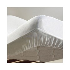 Protège-matelas - 140 x 190 cm - Molleton - France - Blanc