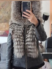 Veste fourrure renard - veste,