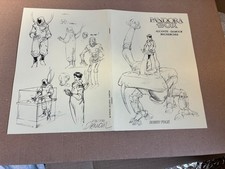 Damour "Pandora box" livret/ex libris numéroté et signé