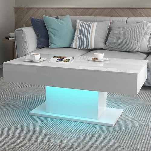 White high gloss led - high,