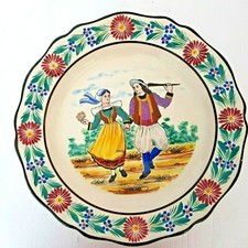 Faïence Quimper Henriot plat
