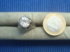B36 Grosse Bague Argent Massif