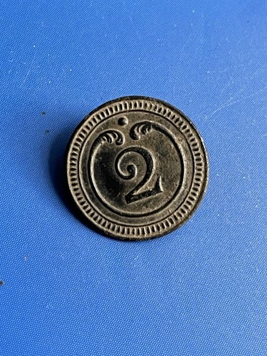 Bouton 2nd régiment de - bouton,