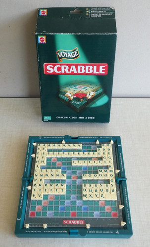 Scrabble voyage plateau - scrabble,