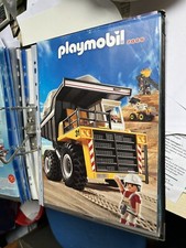 catalogue playmobil 2009  ALLEMAND DEUTCH Camion Travaux Btp Chantier