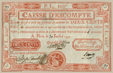 200 livres FRANCE 1790 -