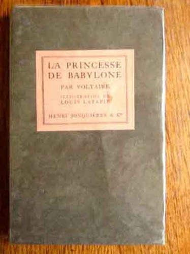 Voltaire princesse de - la,