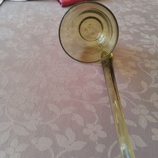 vintage louche à punch verre