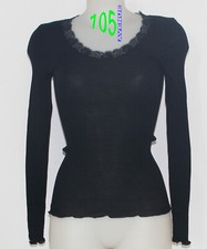 NEUF @@ T SHIRT ML PULL LAINE