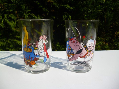 Verre moutarde astérix - verre, a