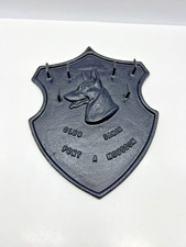 Support Clés / support mural en fonte Rustique et vintage représentant un chien