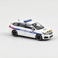 1:43 PEUGEOT 308 SW 2018 Police Municipale - Norev 473944