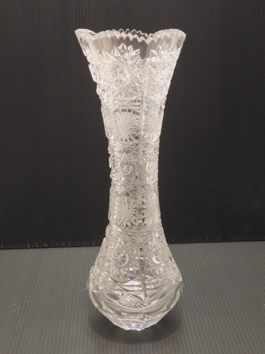 Joli ancien vase cristal de - -joli,