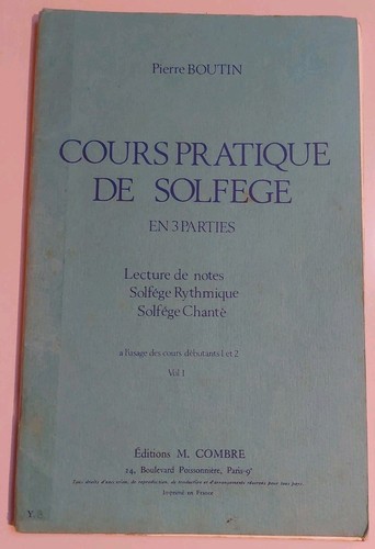 Cours pratique solfège en - cours,