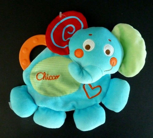 Doudou plat chicco elephant - *.,