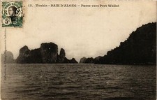 CPA AK VIETNAM Tonkin - Baie d'ALONG - Passe vers Port Wallut (256725)