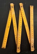Ancien METRE  Pliable en BOIS
