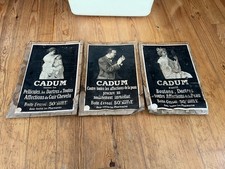 3 anciennes affiches