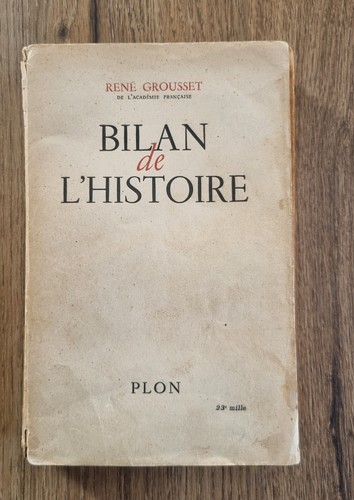 Vieux livre rené grousset - livre, de