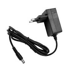 Chargeur Transformateur Convertisseur DC 5.5mm 12V 1A 2 Pin EU 100-240V Noir