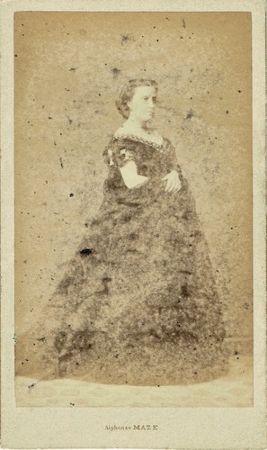 Cdv circa 1865 portrait - 1865, de