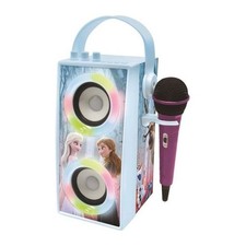 LA REINE DES NEIGES Enceinte Tendance Bluetooth portable avec micro et effets lu