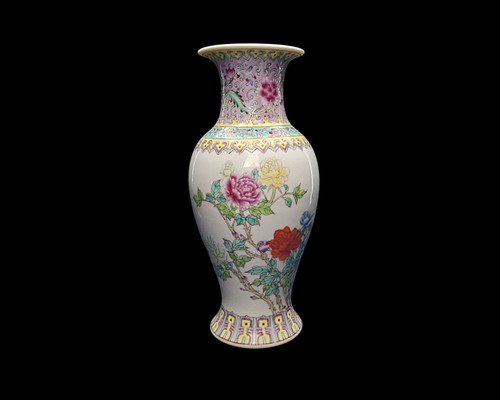 Vase porcelaine chinoise - vase,