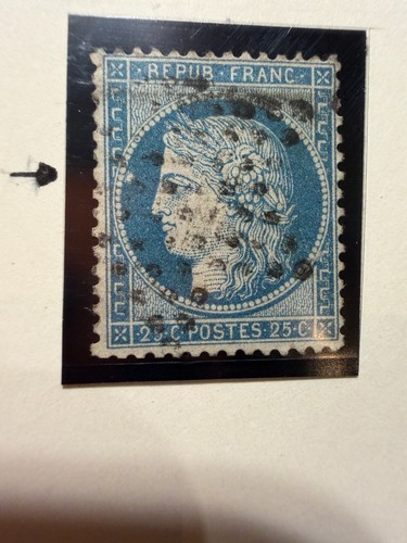 Timbre 20c bleu - 🦬timbre,