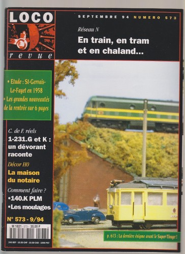 Loco revue 573 - reseau,
