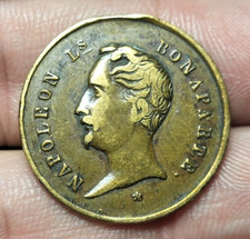 #07-009 ~ Napoléon Bonaparte représentant du peuple 1848 - 4,84g / médaille 勋章