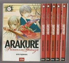 ARAKURE PRINCESSE YAKUZA tomes 1 à 6 Fujiwara MANGA shojo en français COMPLET
