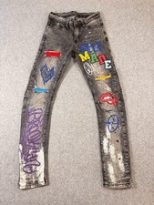 Jean skinny graffiti "Self