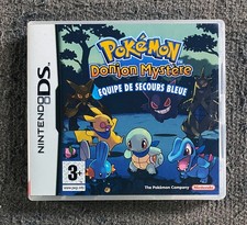 Pokémon : Donjon Mystère - Equipe de secours bleue - Nintendo DS *Boîte vide*