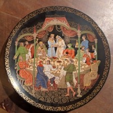 Tianex Conte de Fée Russe Assiette - Bradford Exchange Bradex 1990