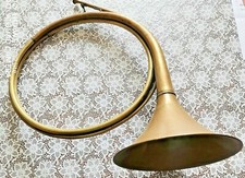 Ancien cor trompe de chasse en