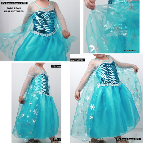 Frozen elsa robe - robe, carnaval