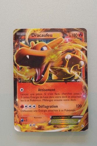 Carte pokémon dracaufeu - carte,