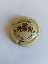 Capsule de champagne J. MOUTARDIER  NR  n° 6a  LE BREUIL en bas,jamais réf.