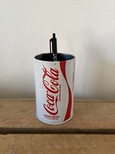 Ancien Pot A Crayons Deco Pub Coca Cola Metal Style Canette Vintage