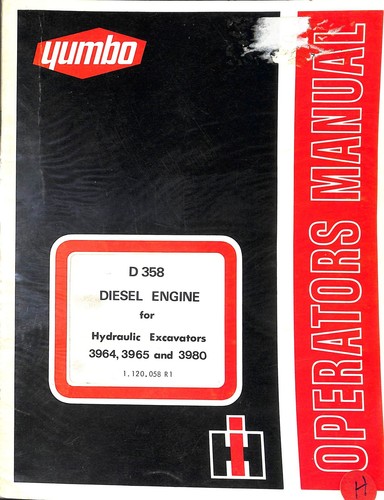 Yumbo d358 diesel engine - d358,