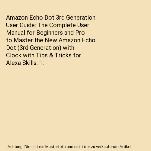 Amazon echo dot 3rd - 3rd, generation