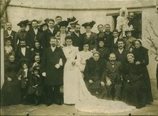 Photo ancienne mariage année