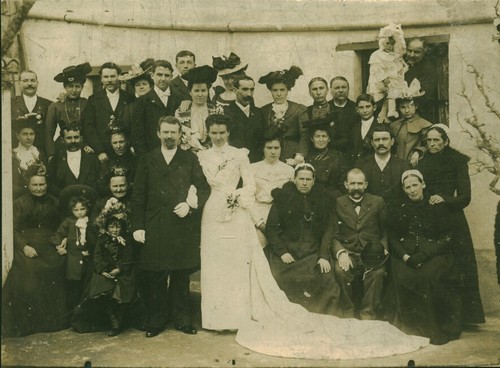 Photo ancienne mariage année