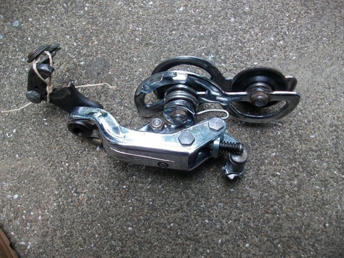 Dérailleur vélo ancien - dérailleur,