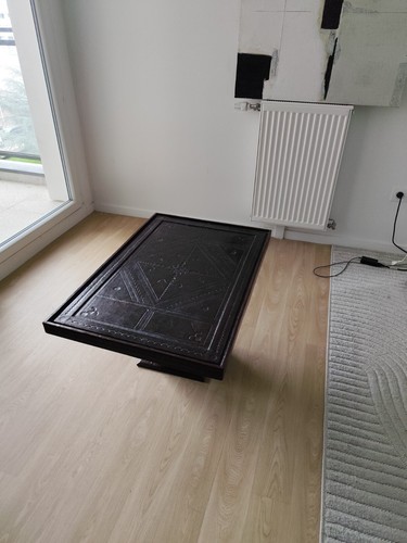 Table basse artisanale