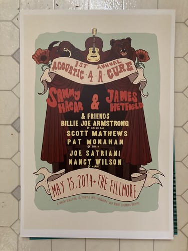 2014 accustic cure - 2014, concert