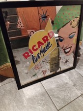 Miroir publicitaire ricard - miroir,