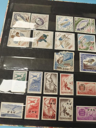 Lot anciens timbres