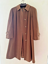 BURBERRY Manteau 100% Cashmire Couleur Camel Marron En Parfait État
