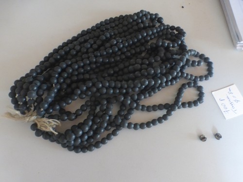 Lot 700 perles - , corozo